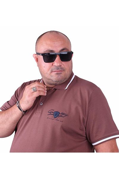 MocGrande Μπλουζάκι Polo Neck Casual 23419 TABA