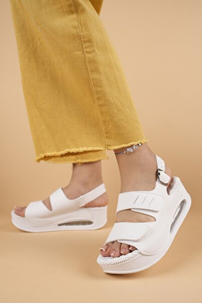 Khayt Mina Anatomical Orthopedic Double Banded Sabo Women's Slippers Sandals