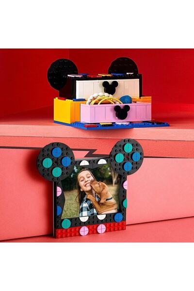 LEGO ® Dots ? Disney Mickey Fare Ve Minnie Fare Okula Dönüş Projesi Kutusu 41964-6 Yaş Ve Üzeri Yarat