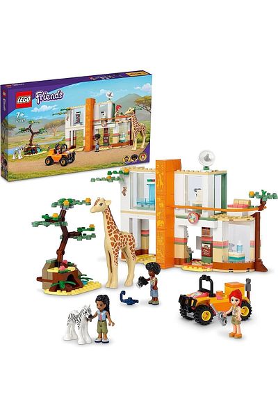 LEGO ®   Friends Mia's Wild Animal Rescue Center 3 Wild Animal Toys for 41717-7 Years Old and Above
