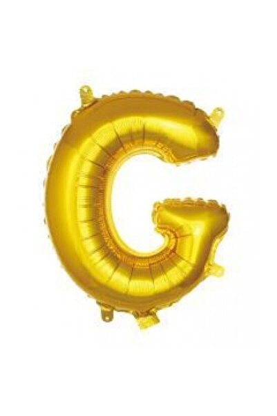 ikm balon رقائق بالون حرف G ذهبي مقاس 16 بوصة مقاس 35 سم - حجم صغير