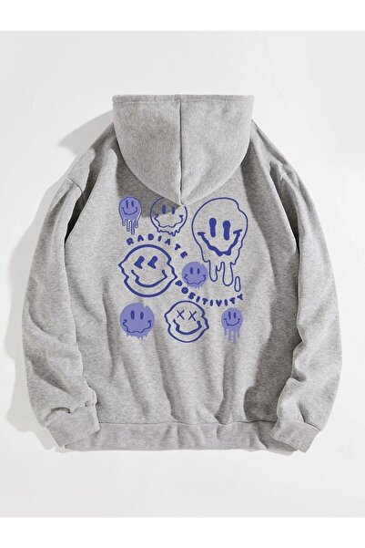 TRENDPUNKY للجنسين يشع مقنعين البلوز المعتاد