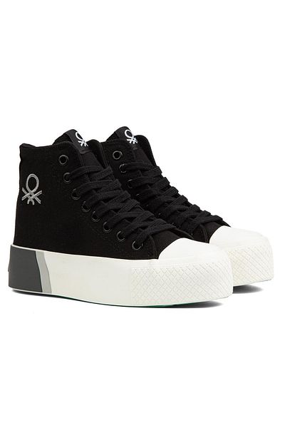 Benetton ®| BN-30938 - Black - Women's Sports Shoes