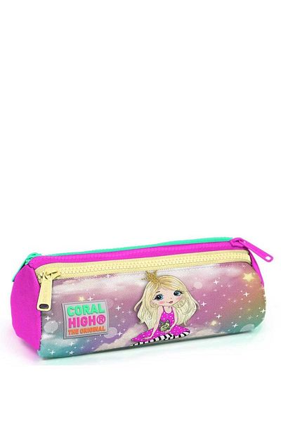 Coral High Κοριτσίστικη τσάντα μολυβιού Coral High Girl's Three Compartments 22033