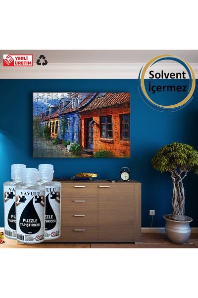 yavulu Puzzle Koruyucusu Puzzle Yapıştırıcı Puzzle Tutkalı Sıvı Form (ŞEFFAF) 100ml