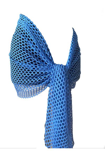 quella atelier Blue Mesh Trend Pareo