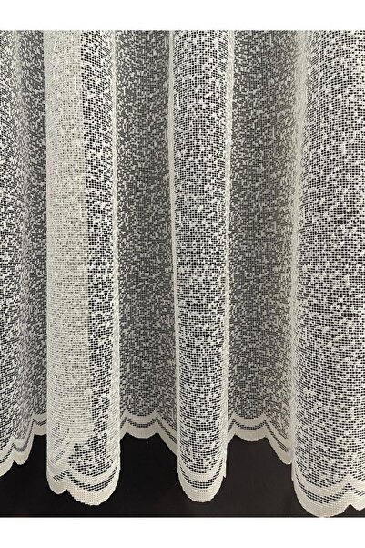 Cortibo Athens Jacquard Patterned 1 in 2 Sparse Pleated Tulle Curtain