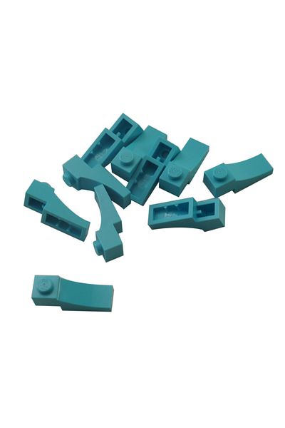 LEGO Moc Custom Accessory Creator Arch 1 X 3 Inverted Reverse Belt Azure 4 Pieces Will Be Sent