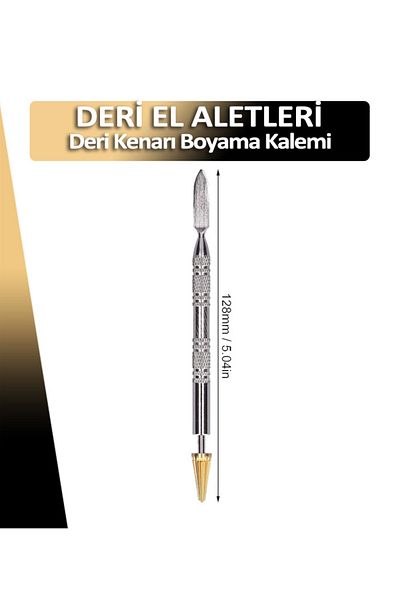Dopar Leather Edge Painting Pen 2 in 1 Leather Hand Tool