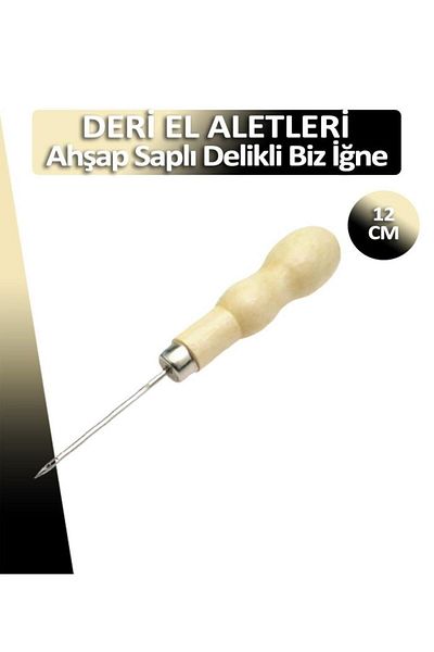 Dopar Ξύλινη λαβή διάτρητη Biz Needle 12 cm