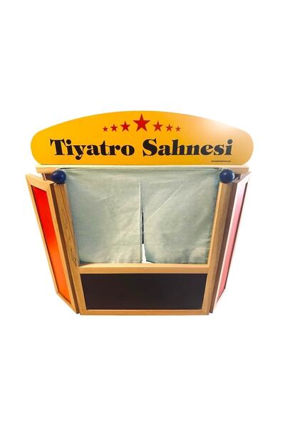 Laylay Toys Masaüstü Kukla Sahnesi Ahşap