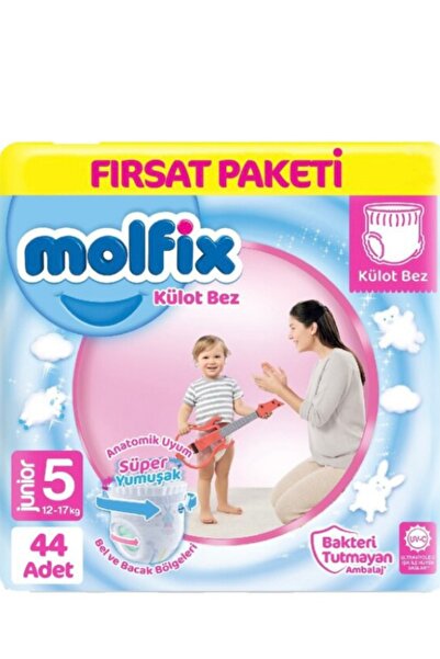 Molfix Külot Bebek Bezi 5 Beden Fırsat Paketi 44 Adet