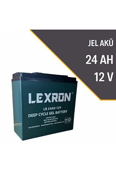 Lexron 24AH-12V Jel Akü