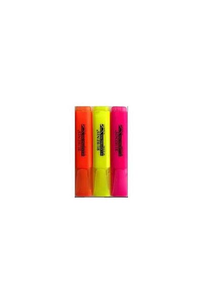 Rubenis Highlighter (Marking Pen) Neon Color Mini 3 Colors 1903