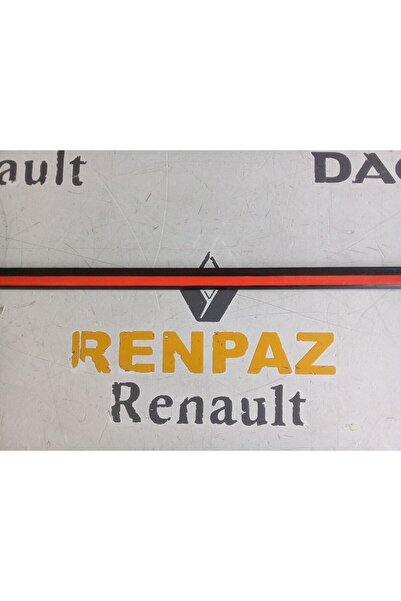 DERELİ Renault 9 Broadway Arka Tampon Bandı Kırmızı-siyah 7704001724