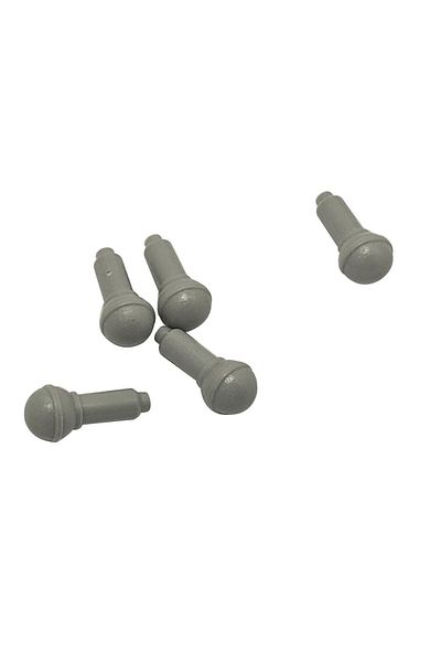 LEGO Moc Custom Minifigure - Light Grey Microphone, 2Pcs to Send