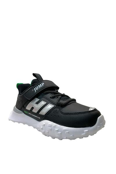 Jump 29602 Pantofort ortopedic ușor pentru băiat, negru/verde
