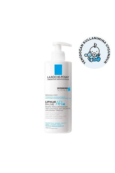 La Roche Posay Luxdermo Lipikar Baume - 400 ml Moisturizing Face and Body Balm