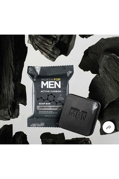Oriflame North For Men Active Carbon Soap