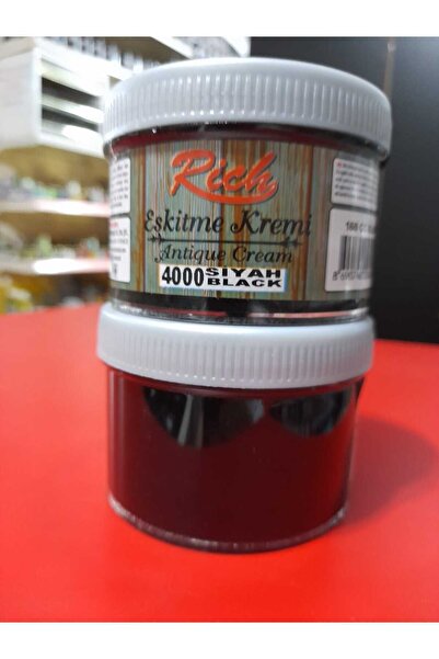 Rich Antik Eskitme Kremi Antique cream 160cc SİYAH 4000