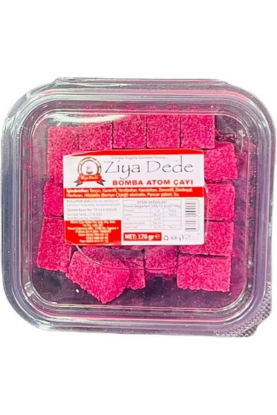 Ziyadede 170 Gr Bomba Atom Tea - 1 Piece