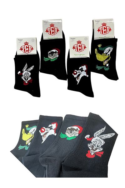 New Ted Socks 16 чифта цветни колежански чорапи/36-43