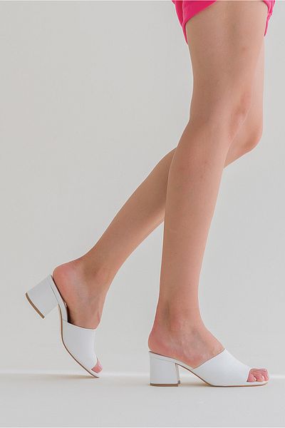 GNS Shoes Papuci de damă din piele naturală cu o singură bandă