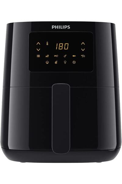 Philips مقلاة هوائية أساسية - 4.1 لتر، مقلاة بدون زيت، هواء سريع، 1400 واط (h...