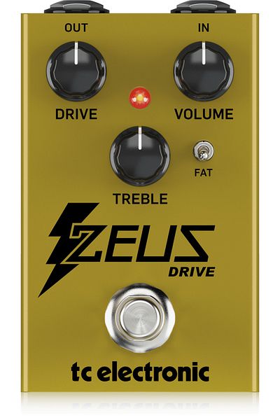 TC Electronic Zeus Drive Overdrive Pedal