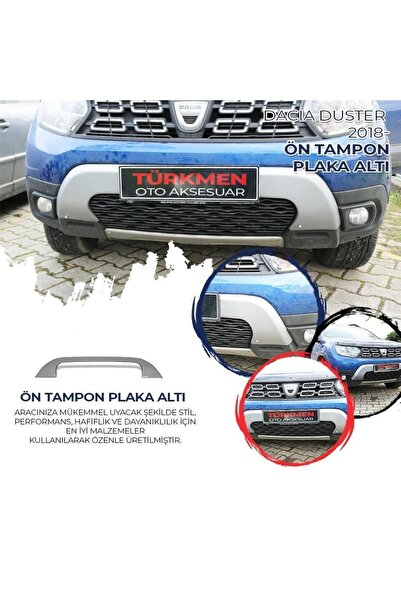Türkmen Dacia Duster Difüzör Seti 2018 Model Üstü