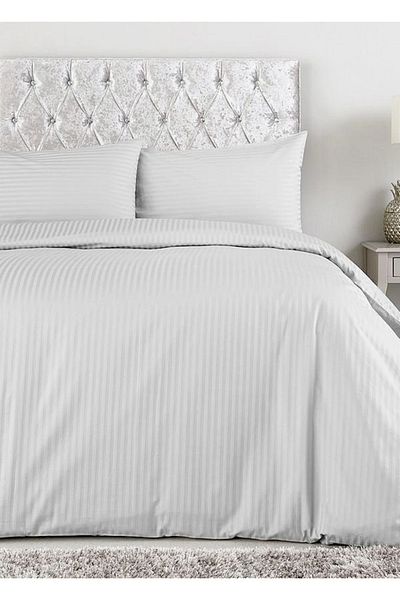 PIRILTI COLLECTION Single Duvet Cover Set Stripe Striped Set of 3 (Cotton - Satin)