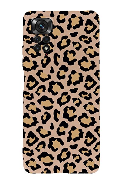 shoptocase Xiaomi Redmi Note 11 Pro Uyumlu Leopar Desenli Telefon Kılıfı