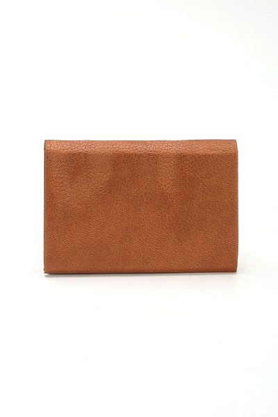 Niki Leather Θήκη κάρτας με μαγνητικό κάλυμμα Iron Tan