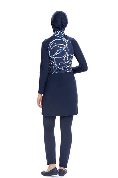 Starinci Mayo Starinci Ολόσωμο Μαγιό Μακρυμάνικο Navy Blue