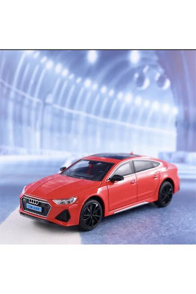 CarStore Audi Rs7 1:24 Metal Maket Araba Kırmızı Birebir Wagon