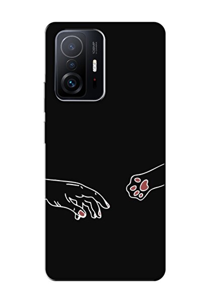 frondcase حافظة هاتف Xiaomi Mi 11t Hand and Paw باللون الأسود