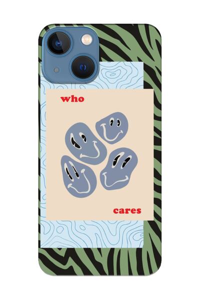 frondcase حافظة هاتف آيفون 13 ميني زيبرا من يهتم باللون الأخضر