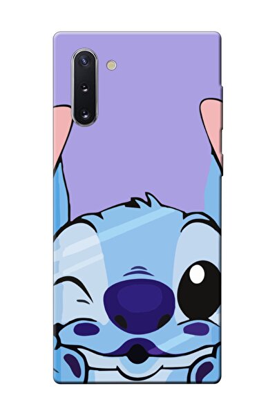 frondcase Samsung Note 10 Stitch Lila Telefon Kılıfı