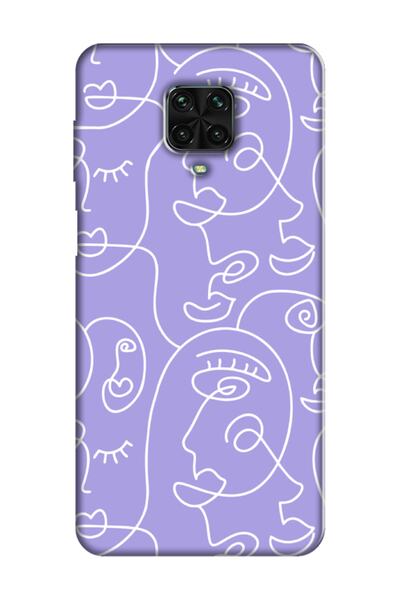 frondcase حافظة هاتف ريدمي نوت 9 برو فيس آرت ليلك