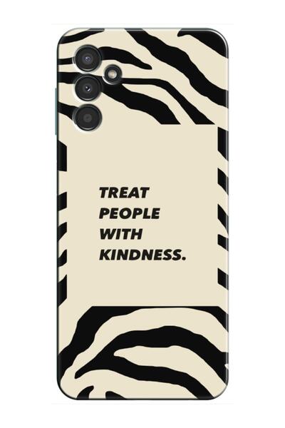 frondcase حافظة لهاتف سامسونج A34 زيبرا موتو باللون الأسود