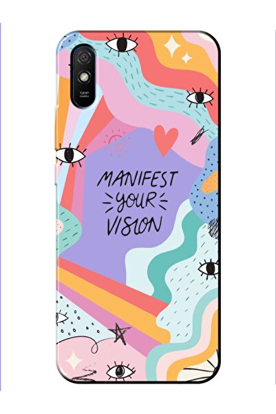 frondcase حافظة هاتف Redmi 9a Manifast Your Vision Lilac