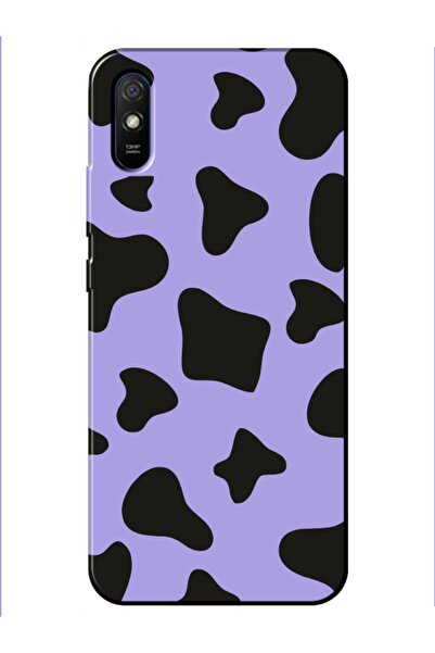 frondcase حافظة هاتف Redmi 9a بنمط ليلكي