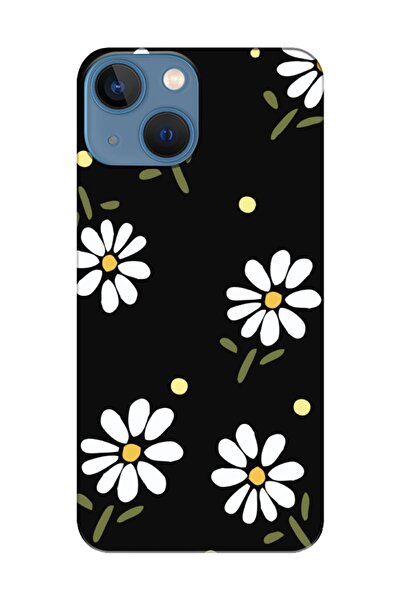 frondcase حافظة هاتف آيفون 13 ميني ديزي باللون الأسود