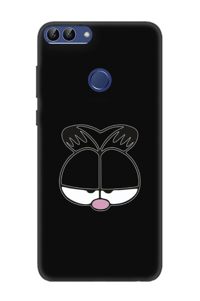 frondcase حافظة هاتف هواوي بي سمارت غارفيلد باللون الأسود