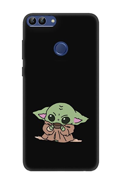 frondcase حافظة هاتف هواوي بي سمارت بيبي يودا باللون الأسود