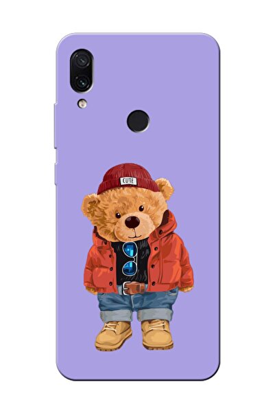 frondcase حافظة هاتف ريدمي نوت 7 تيدي بير ليلك