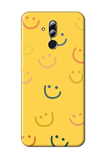 frondcase حافظة هاتف هواوي ميت 20 لايت إيموجي وجه مبتسم أصفر