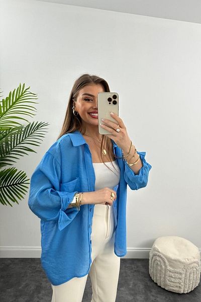 buqre's moda Calitate de lux - Design de cămașă casual de bază