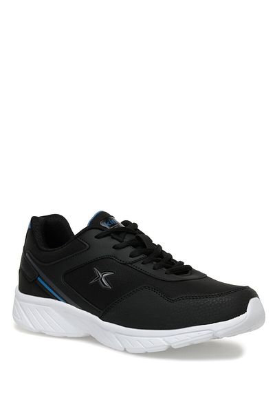 Kinetix ALVIS PU 3PR Black Men's Running Shoes