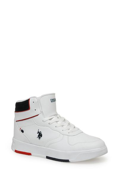 U.S. Polo Assn. Πόλο Ασν. Παπούτσια παπούτσια ANDREI HI 3PR Beyaz UNİSEX